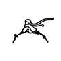 Wallity The Little Prince 2 Accesorio de Pared de Metal Negro